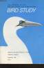 Bird Study Vol 23 n°3 September 1976 : The journal of the British Trust for Ornithology. Sommaire : Indentification from measurements of small petrel ...
