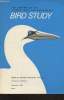 Bird Study Vol 23 n°4 December 1976 : The journal of the British Trust for Ornithology. Sommaire : Breeding biology of the Red-throated Diver - Moult, ...