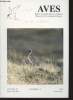 AVES Volume 35 n°3-4 Avril 2000. Sommaire : Nidification du pluvier doré (Pluvialis apricaria) en Wallonie - Cantonnements et nidification de ...
