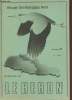 Le Héron. Volume 21 n°2 Octobre 1988. Sommaire: Informations de la Centrale Ornithologique Régionale - Résumés - Avifaune nicheuse de la forêt de ...
