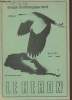 Le Héron. 1988 n°4. Sommaire: Journées Européennes de l'Oiseau - Défense des oiseaux d'eau - Anatidés et foulques hivernant en France - Calendrier des ...