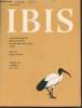IBIS Volume 139 Number 3 July 1997. The International Journal of The Britsh Ornithologists Union. Sommaire : Incubation pattern and foraging effort in ...