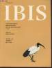 IBIS Volume 140 Number 3 July 1998. The International Journal of The Britsh Ornithologists Union. Sommaire : The hummingbird community of a lowland ...