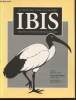IBIS Volume 144 Number 1 January 2002. The International Journal of The Britsh Ornithologists Union. Sommaire : Habitat use of Tibetan Eared Pheasant ...