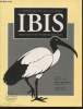 IBIS Volume 146 Number 4 October 2004. The International Journal of The Britsh Ornithologists Union. Sommaire : Aspects of Iberian Chiffchaff ...