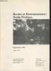 Routes et Environnement : Guide Pratique. Septembre 1994 - Rapport TWU 13.. Collectif