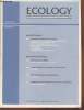 Ecology Volume 74 n°6 September 1993. Special Feature. Sommaire : Statistical methods : an upgrade for ecologists by Pamela Matson - Seed and seedling ...