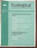 Ecology Volume 8 n°2 May 1998. Measuring Trends in Ecological Resrouces. Sommaire : Ecosystems and the law : toward an integrated approach by Robert ...