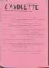 L'Avocette 1985 - 9 (2-3). Sommaire : Un cas de polygamie chez le moineau domestique par Sueur F. - Guet à la mer, résultats 1984 par Commecy X. - ...