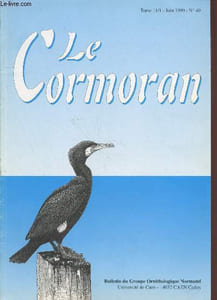 Le Cormoran Tome 11/1 n°49 Juin 1999. Sommaire : Recencement d'oiseaux victimes de la circulation routière par L.Loison - Une pie mélanique par R.Lery - Il ne suffit pas de nicher dans une cage pour être à l'abri par M.Saussey - etc.