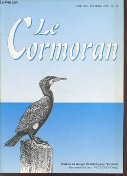 Le Cormoran Tome 10/4 n°48 Décembre 1998. Sommaire en français et anglais : Les oiseaux nicheurs du jardin des plantes de Caen en 1995 par F.Noël - Un ...