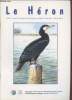 Le Héron Volume 35 n°1 Mars 2002. Sommaire : Les faits marquants de l'Automne 1998 et de l'hiver 1998-1999 - Synthèse des observations ornithologiques ...