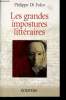 Les grandes impostures littéraires : canulars, escroqueries, supercheries, et autres mytifications.. Di Folco Philippe