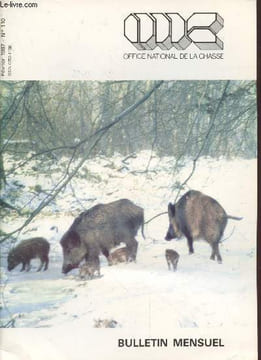 Bulletin Mensuel n°110 Février 1987. Sommaire : L'analyse des tableaux de chasse de perdrix rouges dans l'Hérault en 1985 : résultats et perspectives ...