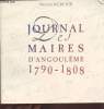 Journal des maires d'Angoulême 1790-1808. Mercier Vincent, Collectif