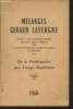 Bulletin Tome LXXXVII - Année 1960 - 3e livraison : De la Préhistoire aux Temps Modernes. Sommaire :Le terrier de Trémolat en Périgord vers 1740 par ...