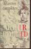 "Oeuvres complètes (Collection : ""Bibiliothèque Lattès"")". Rimbaud Arthur