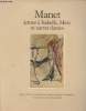 Manet, lettres à Isabelle, Méry et autres dames. Cachin Françoise