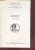 Mémoires (2007-2008) Tome 76 de l'Académie d'Amiens Sciences, Lettres et Arts. (Sommaire : La fonderie d'art par Bruno Lebel - Le peintre Théodule ...