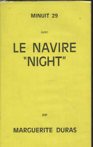 "Minuit n°29 : Le Navire ""Night"" par Marguerite Duras (Sommaire : Dessins par Sergio Iglesias - Après l'effacement par Sébastien Reichmann - Il va sans dire par Gérard Salem -etc.)"