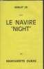 "Minuit n°29 : Le Navire ""Night"" par Marguerite Duras (Sommaire : Dessins par Sergio Iglesias - Après l'effacement par Sébastien Reichmann - Il va ...