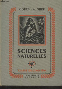 "Les Sciences d'observation en 5ème (Collection : ""Cours de Sciences Naturelles"")"