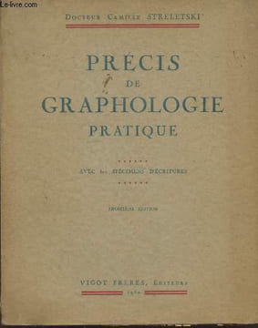 Précis de Graphologie pratique. Streletski Camille