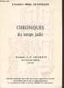 Chroniques du temps jadis - Les feuilles mortes (Liminaire). Allemand Léandre-Albin, Chamant Francis J.-P.