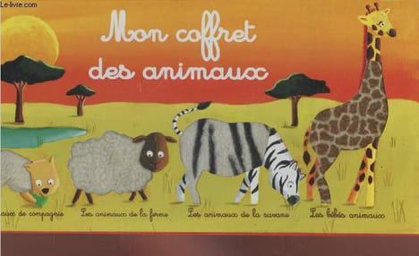 "Mon coffret des animaux : Les bébés animaux - Les animaux de compagnie - Les animaux de la savane - Les animaux de la ferme (Collection: ""Eveil"")". ...