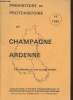 Préhistoire et protohistoire en Champagne-Ardenne (N°16 / 1992). Collectif