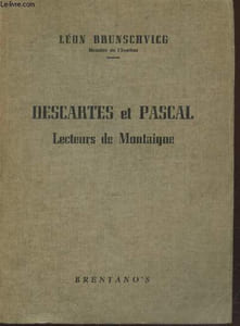 Descartes et Pascal : Lecteurs de Montaigne