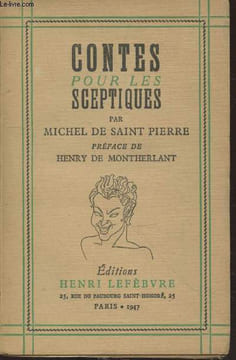 Contes pour les sceptiques. De Saint Pierre Michel
