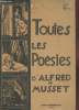 Oeuvres complètes d'Alfred de Musset : Toutes ses poésies. De Musset Alfred