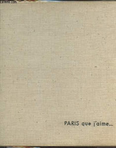 Paris que j'aime...
