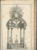 Elévatrion du Baladaquin de l'Eglise de l'Oratoire fait en 1749 sur les desseins et conduite du Sieur Caquet Architecte : Une planche extraite d'un ...