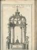 Elévation Géometralle de Maitre Autel de Saint Sauveur : Une planche extraite d'un Atlas d'Architecture du XVIIIe siècle. Collectif