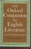 The Oxford companion to english literature. Harvey Paul, Eagle Dorothy