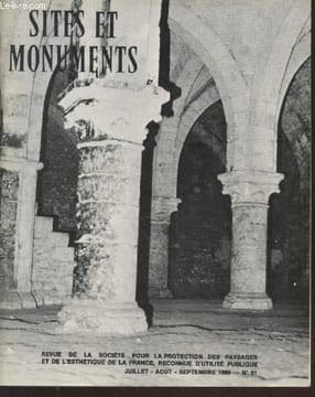 Sites et Monuments n°91 Juillet - Août - Septembre 1991. Sommaire : Besançon : Un patrimoine prestigieux à sauvegarder par J.B. Bleyon - Laissera-t-on ...