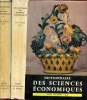 Dictionnaire des sciences économiques Tome 1 et 2 (en deux volumes) : de A à I et de J à Z. Romeuf Jean, Pasqualaggi Gilles, Collectif