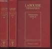 "Dictionnaire médical Tome 1 et 2 (en deux volumes) - (Colleciton : ""Larousse Thématique"")". Domart André, Bourneuf Jacques (Dr)
