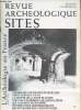 Revue Arch&eacute;ologique Sites - L'Arch&eacute;ologie en France n&deg;24 D&eacute;cembre 1984. Sommaire : Formes peu courantes de vase sigill&eacute;s trouv&eacute;s &agrave; Vichy - D&eacute;couvertes ...