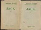 Jack Tome 1 et 2 (en deux volumes). Daudet Alphonse