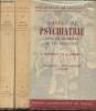 "Manuel de Psychiatrie pour les étudiants et les praticiens Tome 1 et 2 (en deux volumes) : Généralités - Psychonévroses - Psychoses - Maladies ...