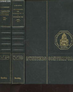 "L'Allemagne impériale et républicaine 1900-1933 - L'Allemagne nationale -socialiste 1933-1945 (en deux volumes) - (Collection: ""L'Univers Contemporain"" n°4 et 5)"