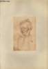 "Portrait de Marguerite de Lamarck comtesse d'Aremberg - Ecole Française XVI siècle - Planche extraite de l'ouvrage ""Musée du Cabinet des Estampes : ...