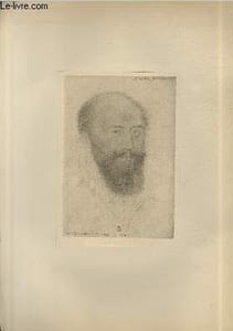 "Portrait de Maximilen de Béthune Duc de Sully - Ecole Française XVI siècle - Planche extraite de l'ouvrage ""Musée du Cabinet des Estampes : Portraits"""
