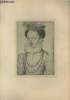 "Portrait de Françoise de Rothelin-Orléans, première femme du Prince de Condé - Ecole Française XVI siècle - Planche extraite de l'ouvrage ""Musée du ...