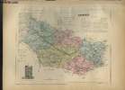 Carte du département de la Somme. De La Brugère F.