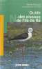 "Guide des oiseaux de l'île de Ré (Collection : ""Nature"")". Roques Hervé
