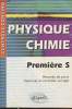 "Physique Chimie Première S : Résumé de cours - Exercices et contrôles corrigés (Collection : ""Contrôle Continu"")". Bidault Gérard, Tellier Hervé
